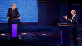 Trump ve Biden Arasında TV'de Hararetli Tartışma
