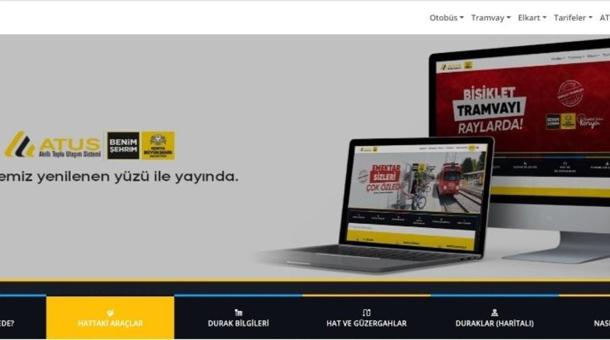 Konya’nın ulaşım sayfası yenilendi