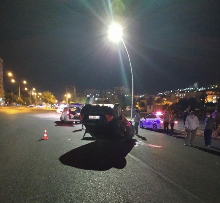 Şanlıurfa’da hızlı giden araç takla attı G1