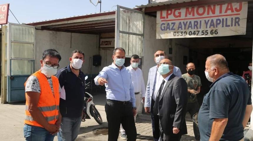 Niğde Belediye Başkanı &Ouml;zdemir&rsquo;den Eski sanayi sitesi esnafına ziyaret