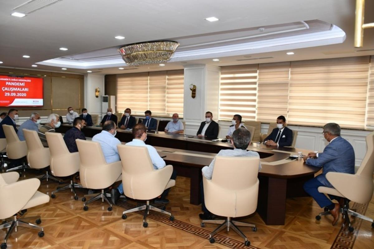 Karab&uuml;k&rsquo;te Covid-19 tedbirleri g&ouml;r&uuml;ş&uuml;ld&uuml;