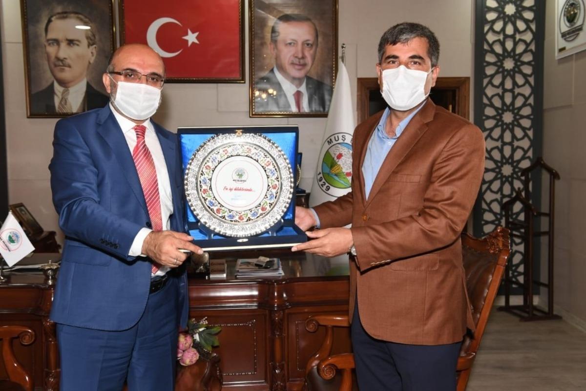 M&uuml;ft&uuml; İmamoğlu&rsquo;ndan Başkan Asya&rsquo;ya ziyaret