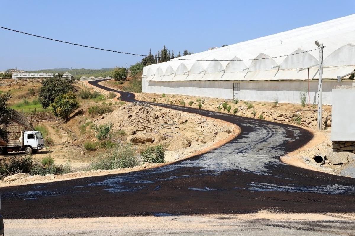 Alanya Belediyesi&rsquo;nden asfalt &ccedil;alışması