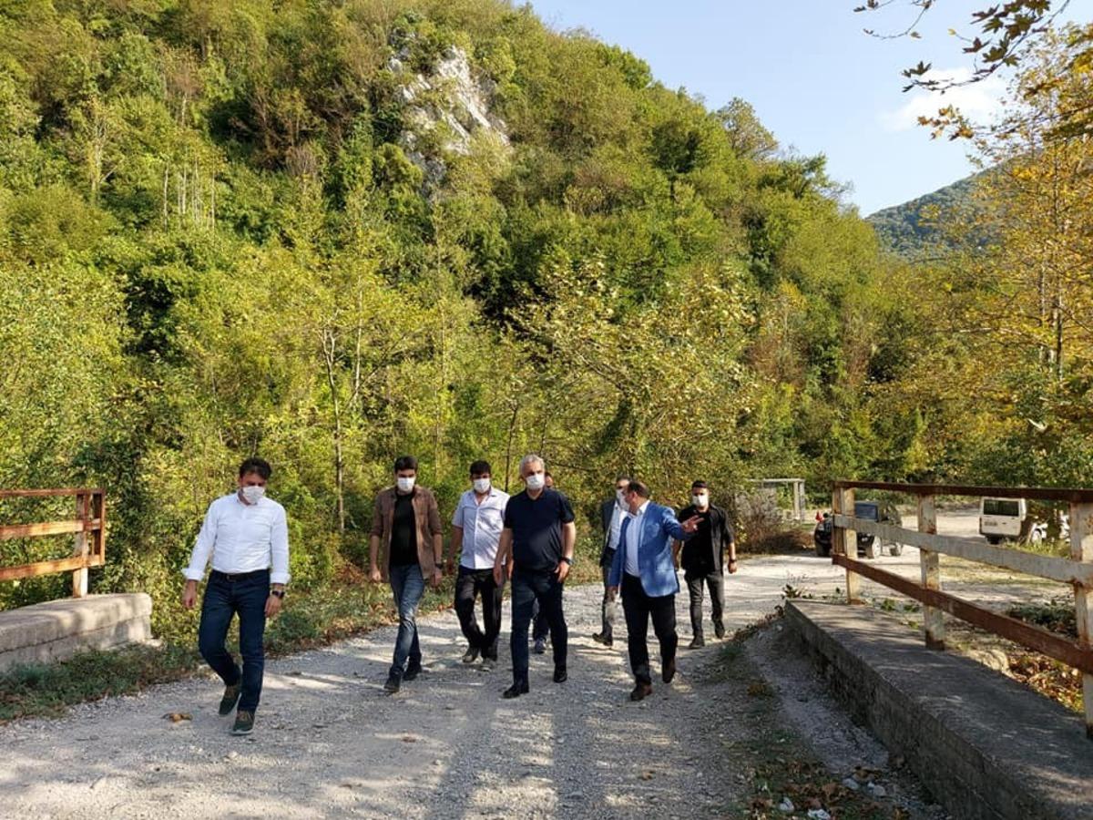 Kaymakam Sağlam, Vali &Ccedil;akır&rsquo;a &ccedil;alışmaları anlattı