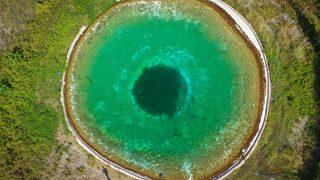 Amanos Dağları'nın 'nazar boncuğu' güzelliğiyle hayran bıraktı