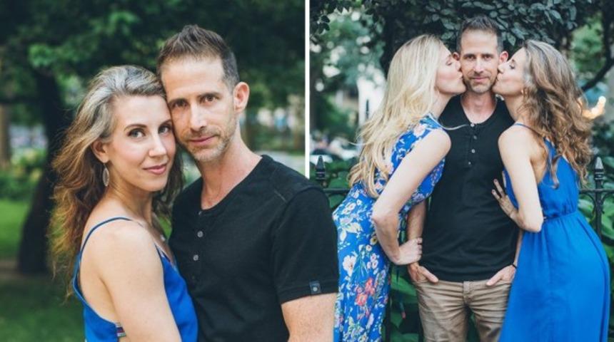 İki kadınla çok eşli ilişkiye başladı! 19 yıllık evliliğini bitirdi