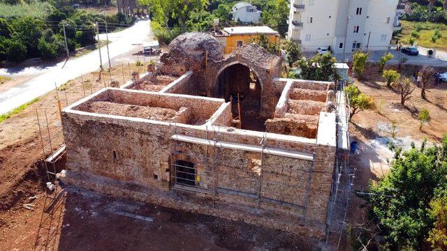 Oba Medresesi’nde restorasyon çalışmaları başladı