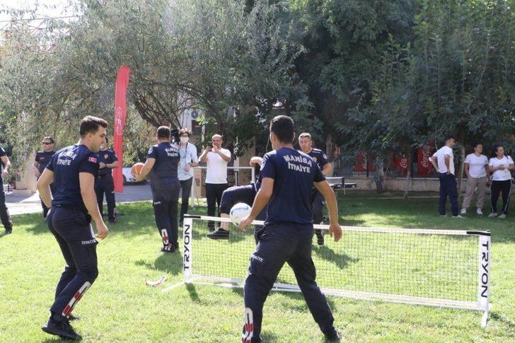 İtfaiyeciler hem eğlendi hem de spor yaptı G5