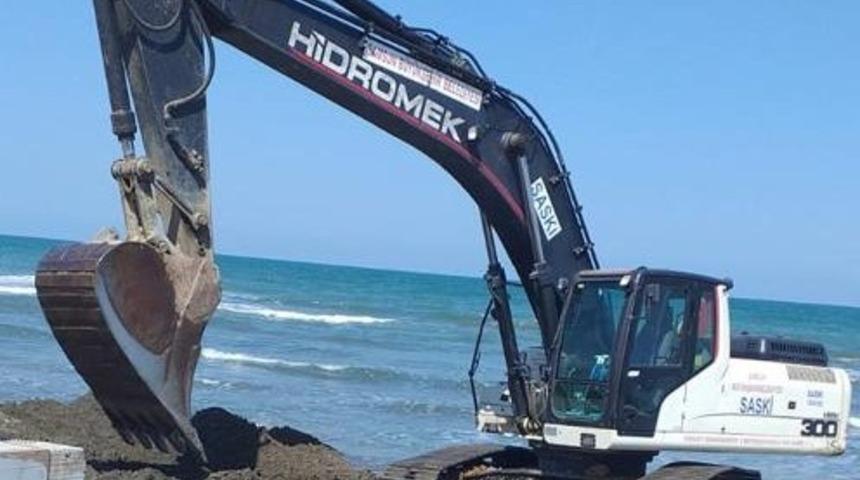 Samsun&rsquo;da dere yatakları temizleniyor