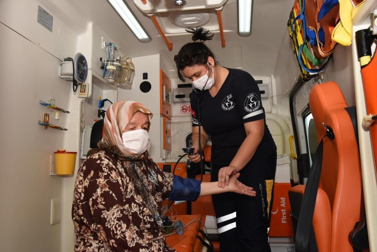 Toroslar Belediyesinden şehit ve gazi yakınlarına kalp taraması