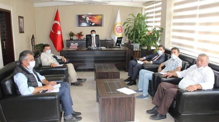 Şuhut&rsquo;ta K&ouml;ylere Hizmet G&ouml;t&uuml;rme Birliği Enc&uuml;men toplantısı