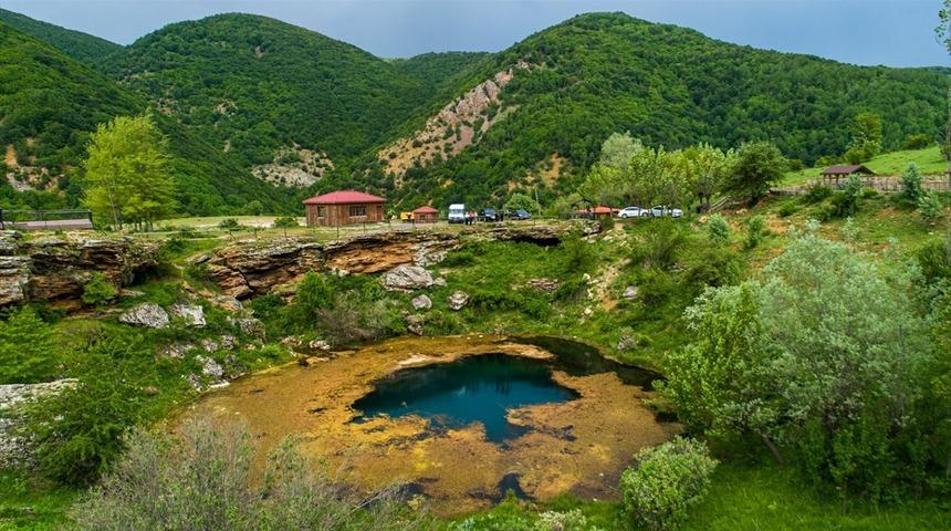 Gören hayran kalıyor! Sivas'ın eşsiz güzelliği Sarısuvat Kanyonu
