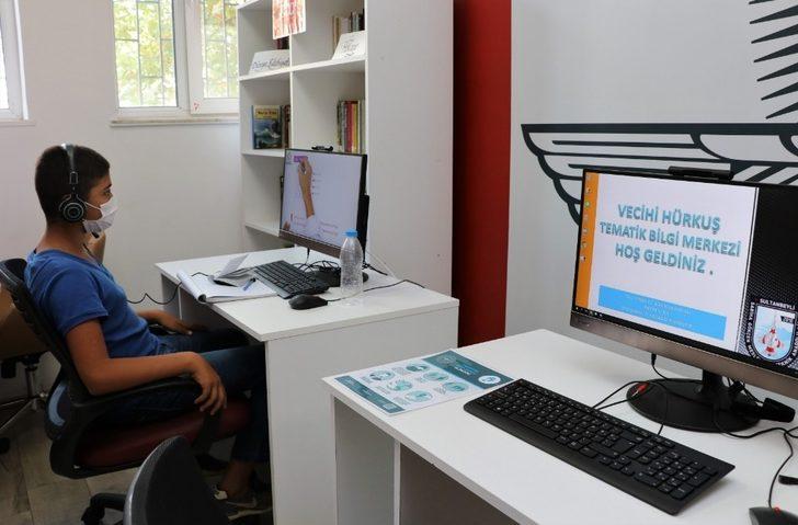 Sultanbeyli’de Tematik Bilgi ve Öğrenme Merkezleri EBA Destek Noktalarına dönüştürüldü G3