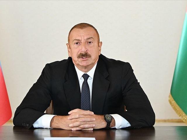 Aliyev'den Cumhurbaşkanı Erdoğan'a taziye mektubu