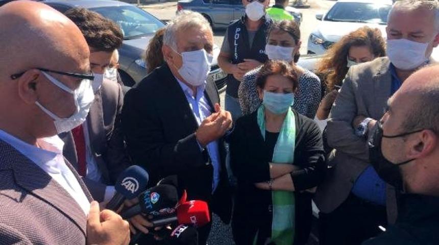 HDP'li vekillerden, Ankara Ter&ouml;rle M&uuml;cadele Şubesi &ouml;n&uuml;nde a&ccedil;ıklama