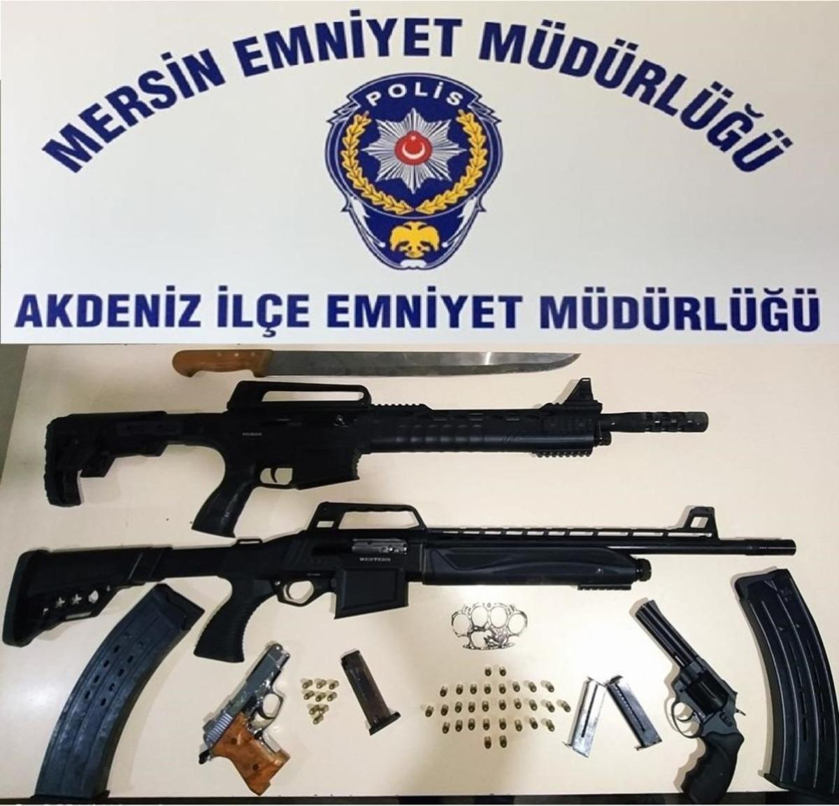 Mersin&rsquo;de &ccedil;eşitli su&ccedil;lardan aranan 58 ş&uuml;pheli yakalandı