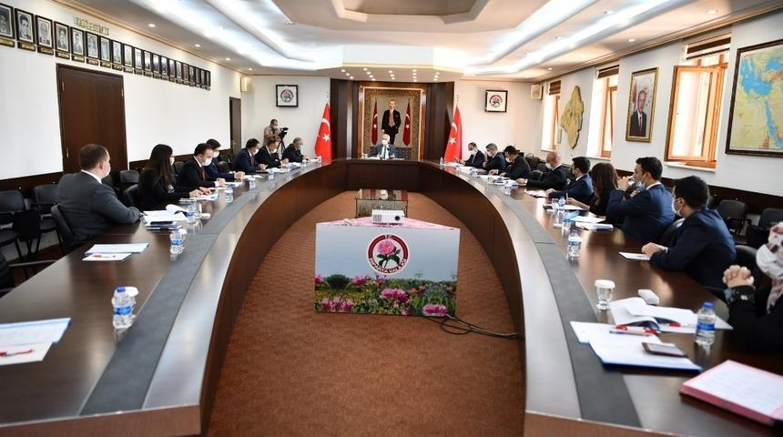 Isparta&rsquo;da pandemiye rağmen yatırımlar hız kesmedi