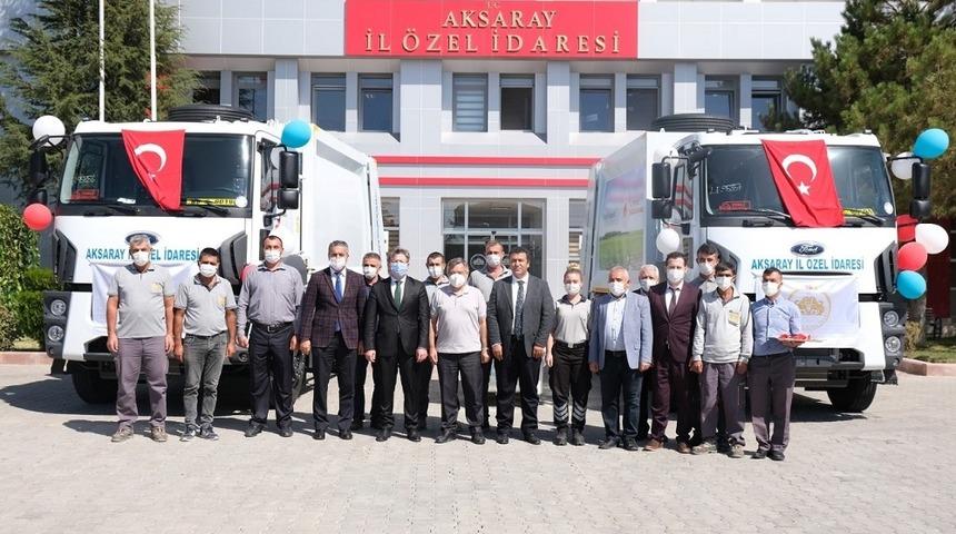 Aksaray&rsquo;a 2 milyon 200 bin liralık temizlik hibesi