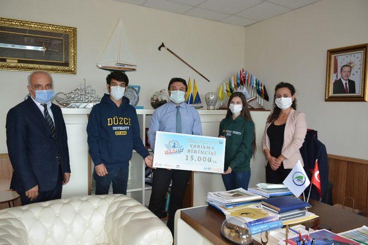Rektör Çakar’dan TEKNOFEST birincilerine özel tebrik G4