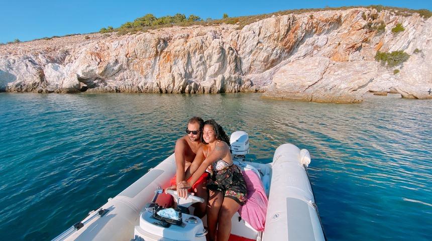 Gezgin çift 103 gün tatil yaptı! Koronadan böyle korundular