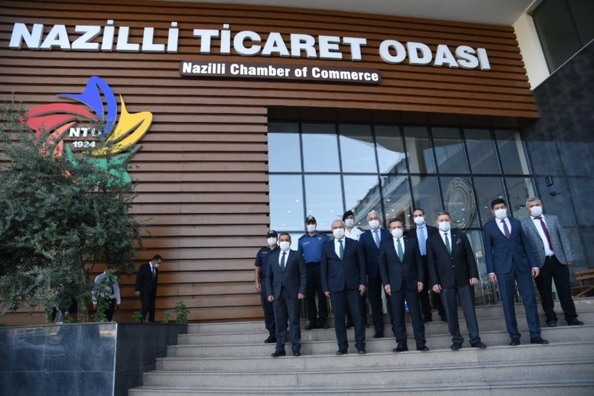 Vali Aksoy NTO&rsquo;yu ziyaret etti