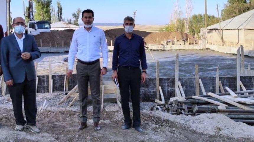 Bulanık SYDV binasının temeli atıldı