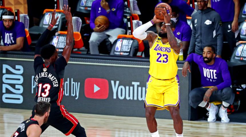 NBA finalinde ilk galibiyet Los Angeles Lakers'ın