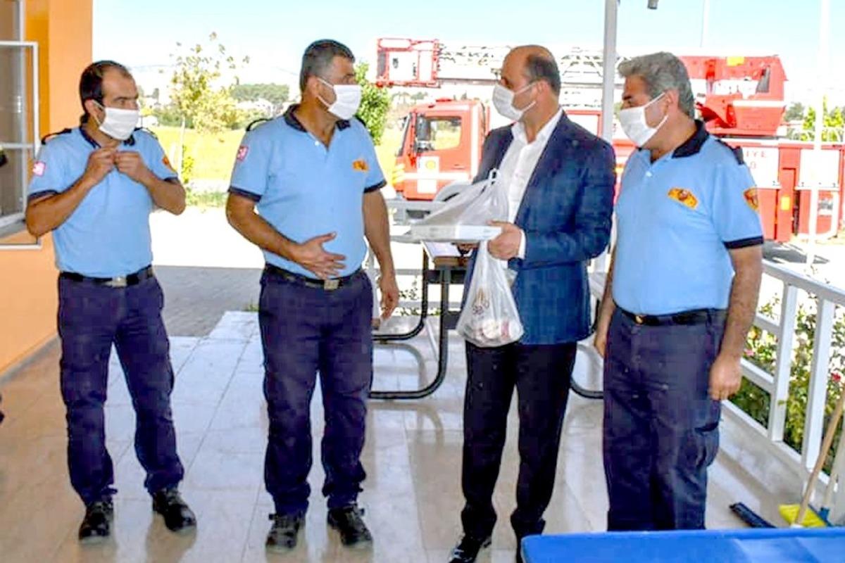 İtfaiye erlerine baklava dopingi