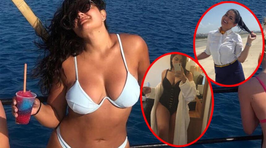 İşsiz kalan hostes çok fena yakalandı! 