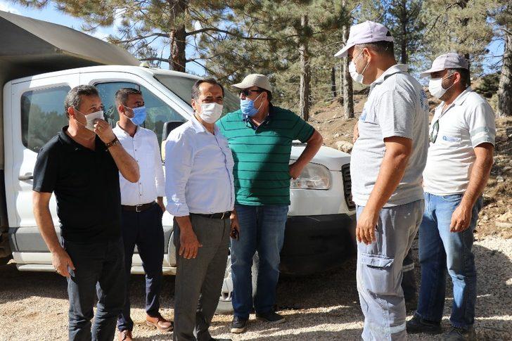 Büyükşehirden Gazipaşa’nın yaylalarında yol çalışması G1