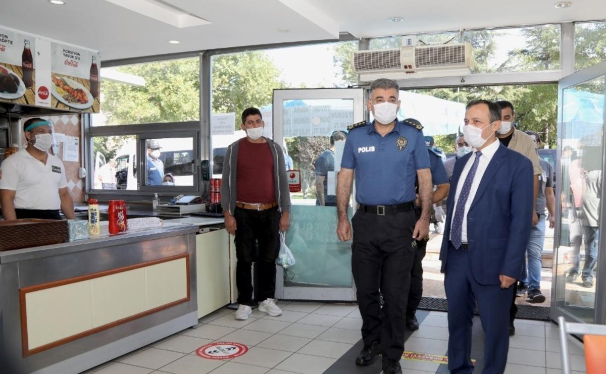 Rekt&ouml;r &Ccedil;alış&rsquo;dan ER&Uuml; Kamp&uuml;s&uuml;nde Covid-19 Denetimi