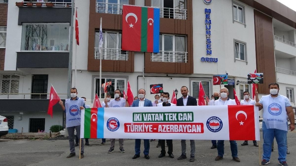 Ordu&rsquo;dan Azerbaycan&rsquo;a destek, Ermenistan&rsquo;a tepki