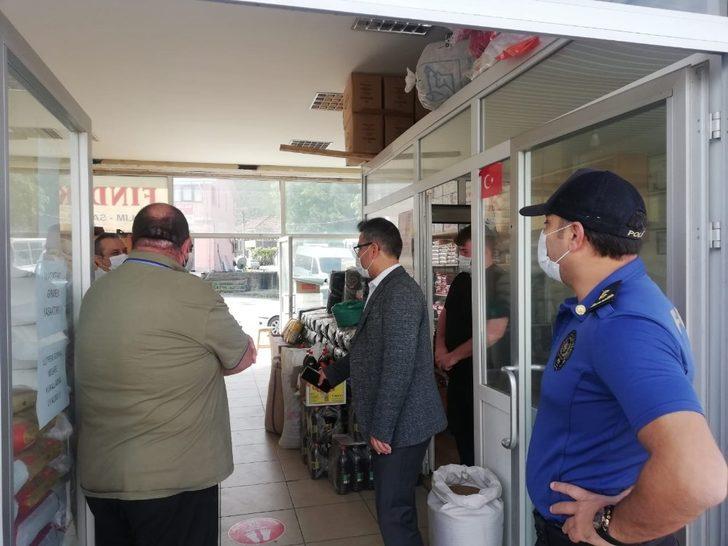 Kaynaşlı’da korona virüs denetimleri yapıldı G3