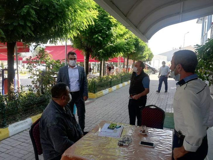 Kaynaşlı’da korona virüs denetimleri yapıldı G4