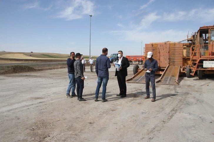 Başkan Kılıç’tan pancar üreticilerine maske G4