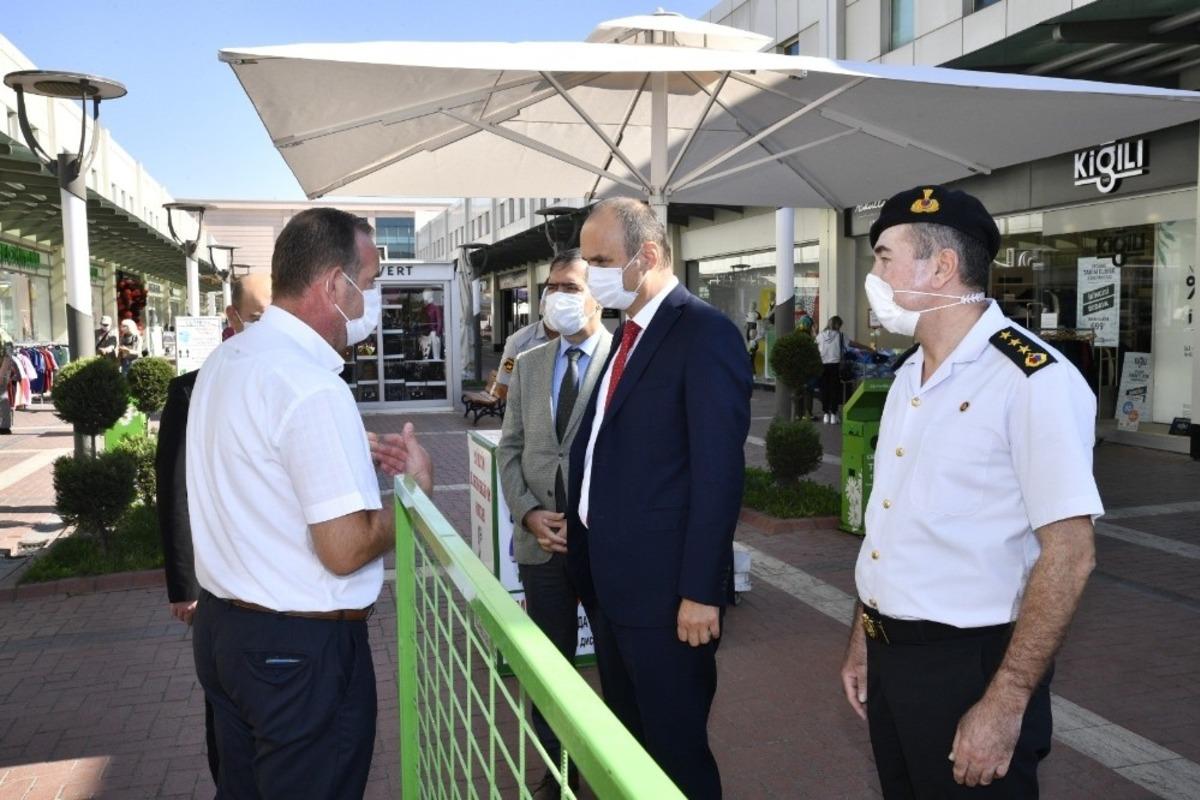 Edirne&rsquo;de temizlik-maske ve mesafe denetimi