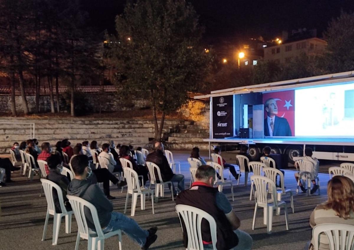 Altın Portakal Sinema Tırı Akseki ve Kaş&rsquo;taydı
