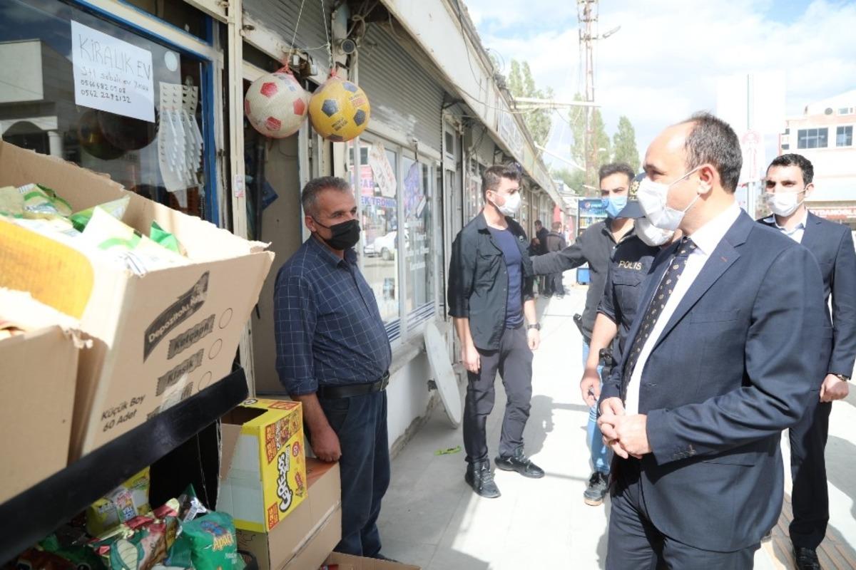 Başkale&rsquo;de korona vir&uuml;s denetimi ger&ccedil;ekleştirildi