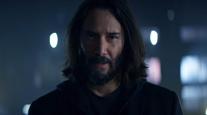 Keanu Reeves iş başında: Cyberpunk 2077'den yeni video!