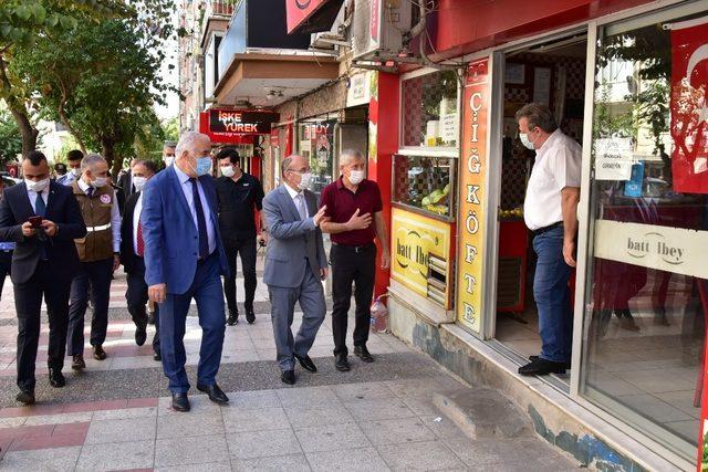 Manisa’da Covid-19 tedbirleri kapsamında denetleme