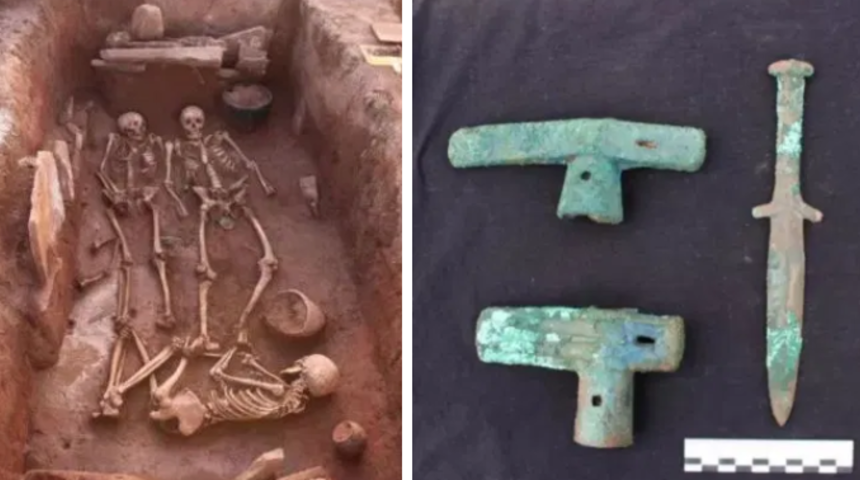 Sibirya&rsquo;da silahlarıyla beraber antik &ldquo;savaş&ccedil;ı kadın&rdquo; kalıntıları bulundu