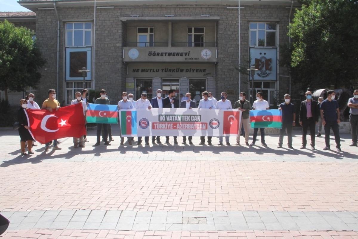 Elazığ&rsquo;dan Azerbaycan&rsquo;a destek