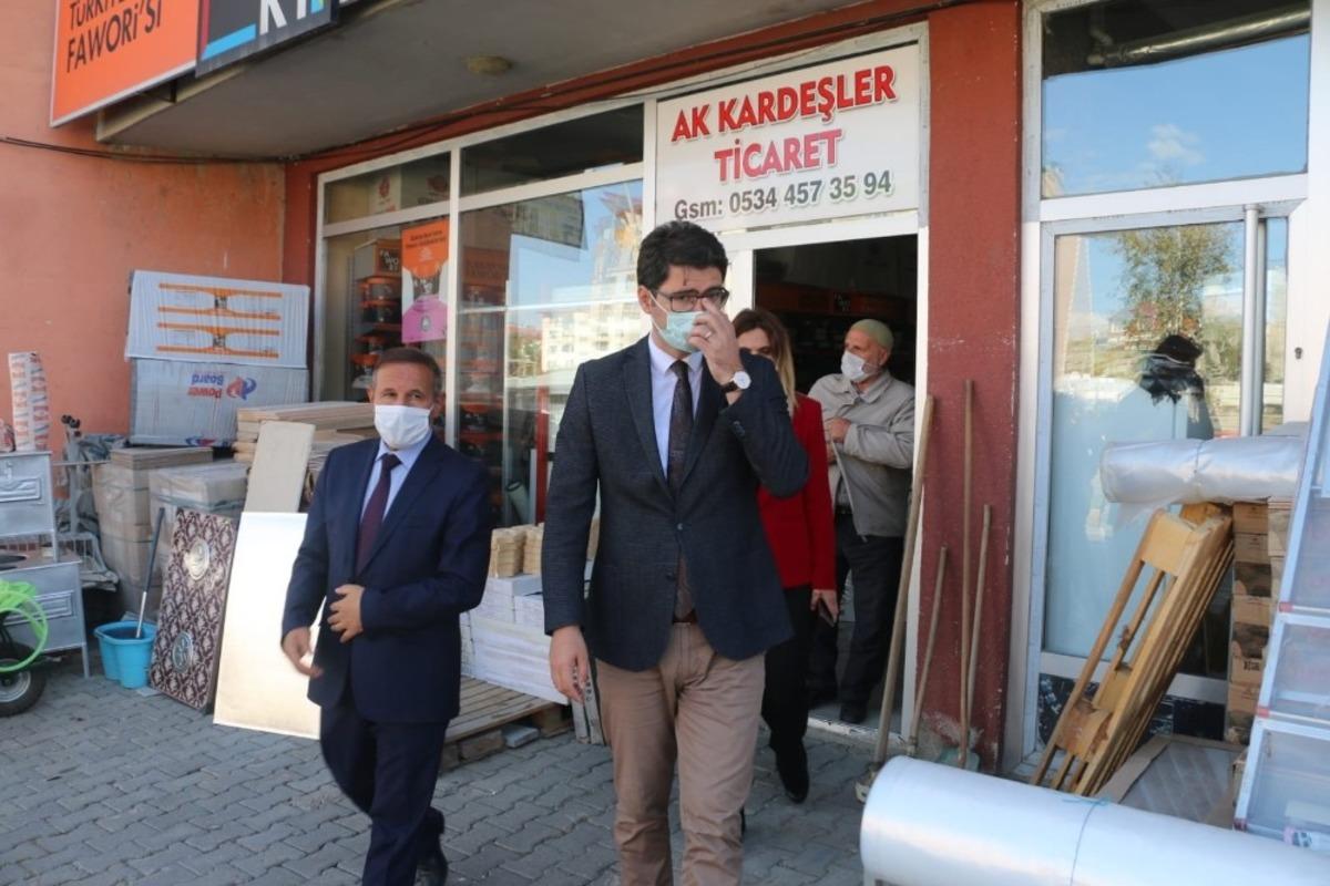 Aşkale&rsquo;de Covid-19 denetimi