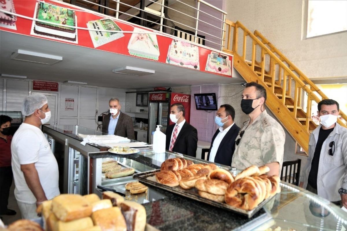 Tuşba il&ccedil;esinde korona vir&uuml;s denetimi