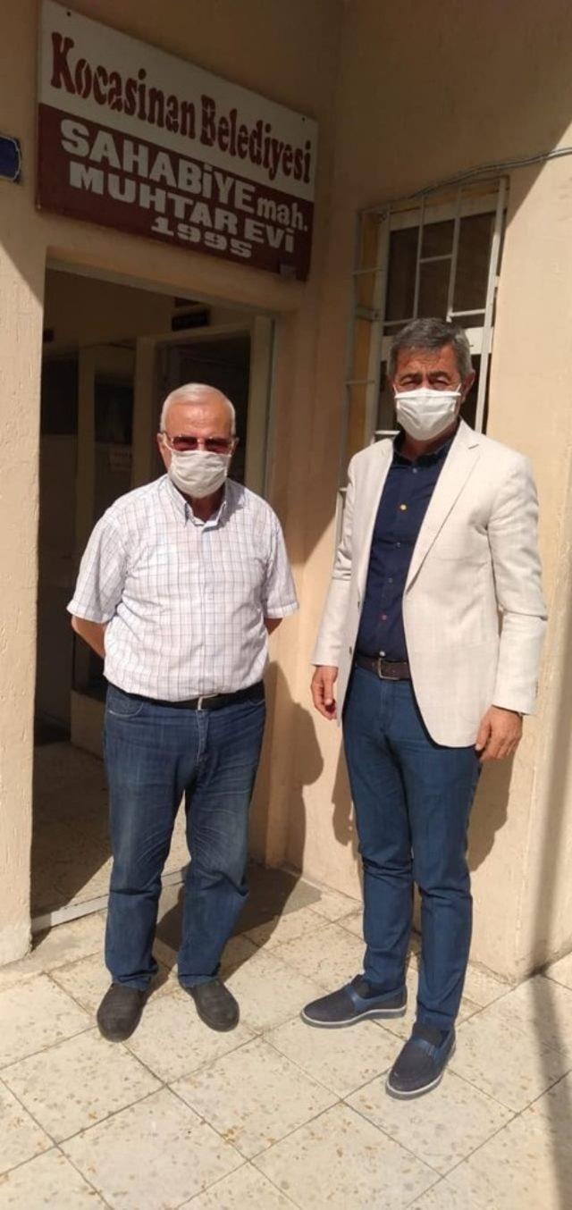 İyi Partili Kazım Yücel Sahabiye’nin Sorunlarını Dinledi