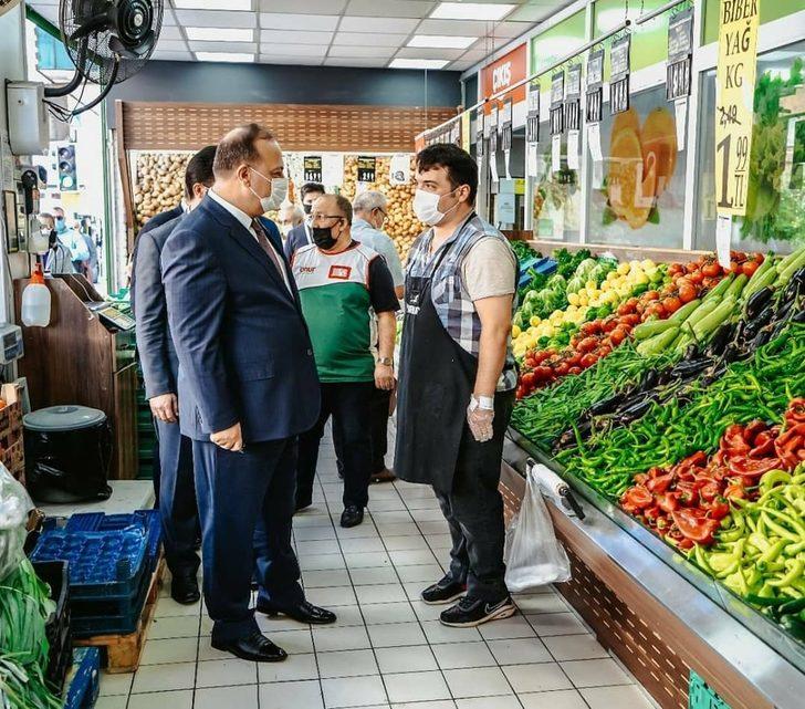 Vali Canbolat, Kestel’de korona virüs denetimine katıldı G5