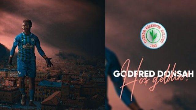 Çaykur Rizespor, Godfred Donsah'ı kadrosuna kattı