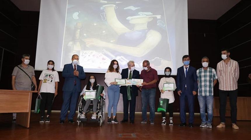 ‘Sağlıklı nesil sağlıklı gelecek’ yarışmasında dereceye girenler ödüllendirildi