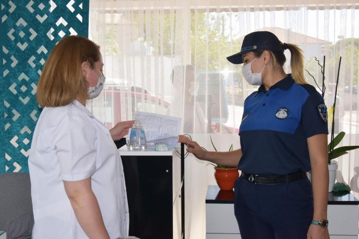 Yeni Şakran, Covid-19 &ouml;nlemlerini uyguluyor