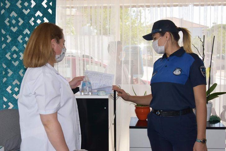 Yeni Şakran, Covid-19 önlemlerini uyguluyor G1